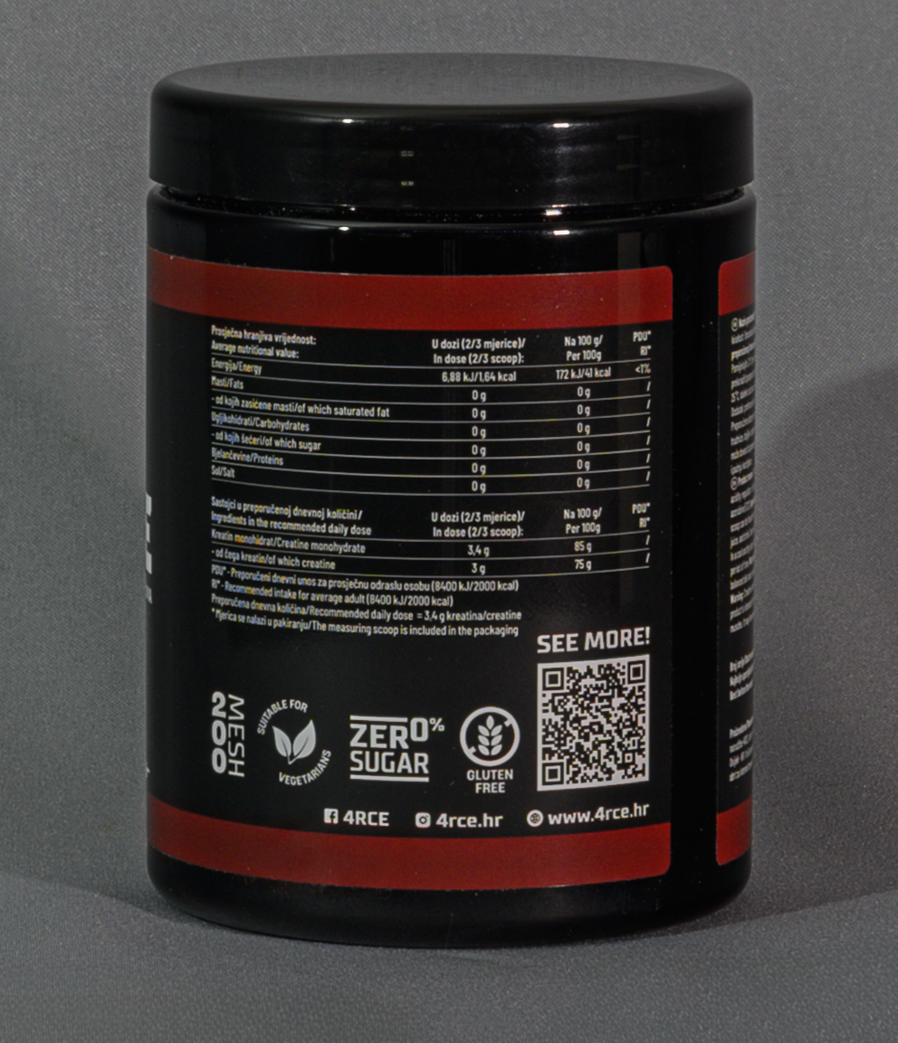 4RCE Kreatin Monohidrat