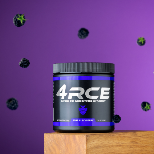 4RCE Pre-Workout - Poboljšajte Izdržljivost, Snagu i Fokus